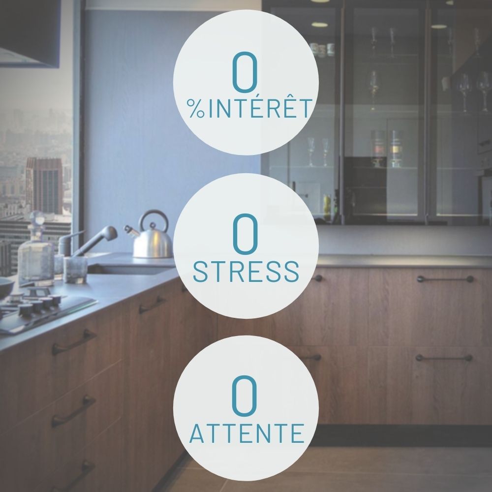 0% intérêt de financement pour la rénovation de la cuisine KSI