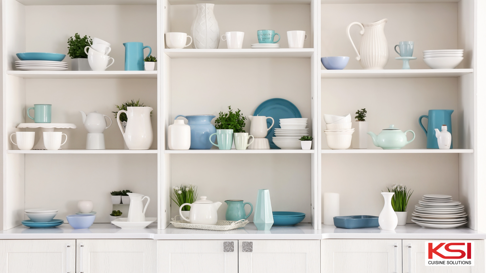 Open Kitchen Shelving